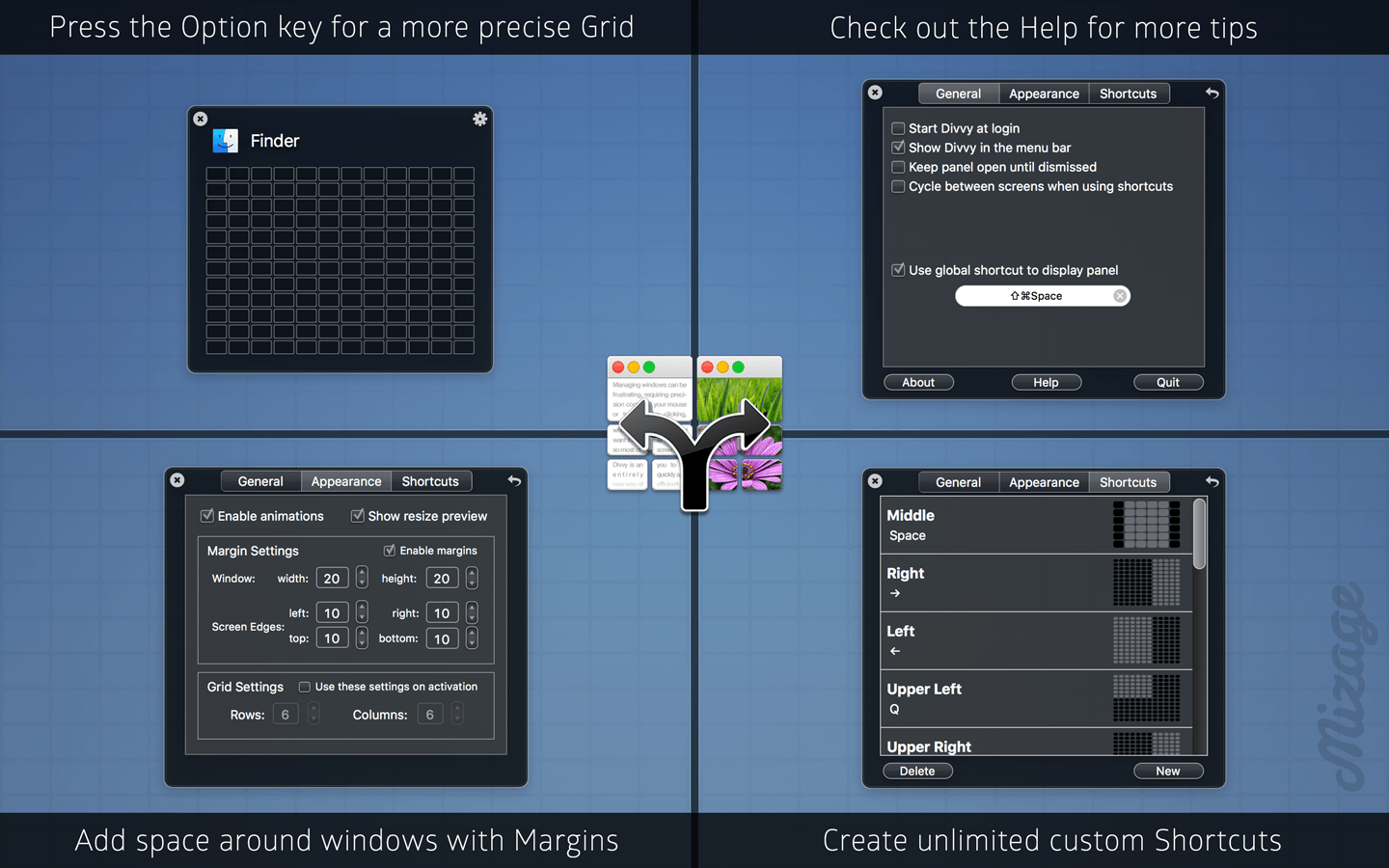 Divvy split screen